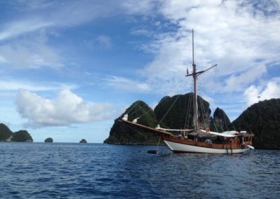 Picture of liveaboard in Raja Ampat boat