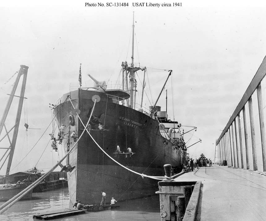 Picture of USAT Liberty in 1941