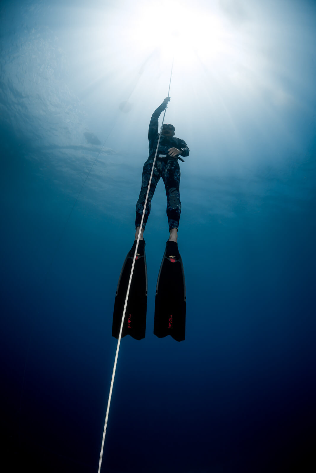 Picture 3 of level 3 deep freediving course